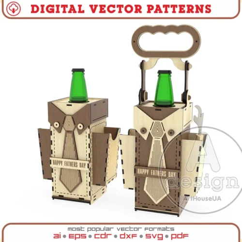 Caja De Soporte De Cerveza Creativo Digital